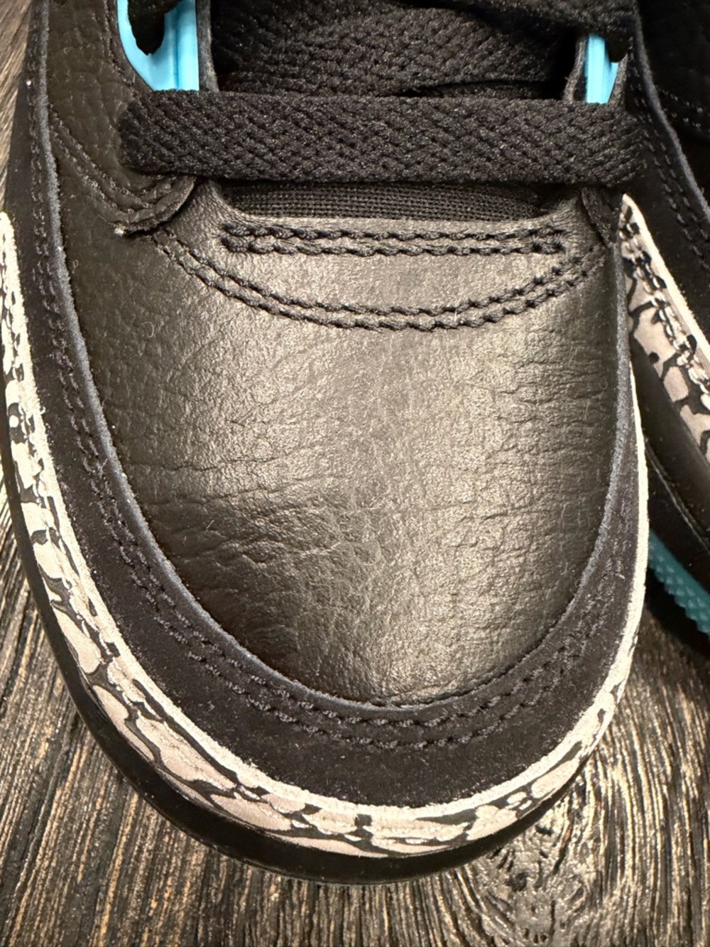 Nike Air Jordan Spizike Low 'Black/Gamma Blue' | Men Size 6.5Y - Picture 5 of 11